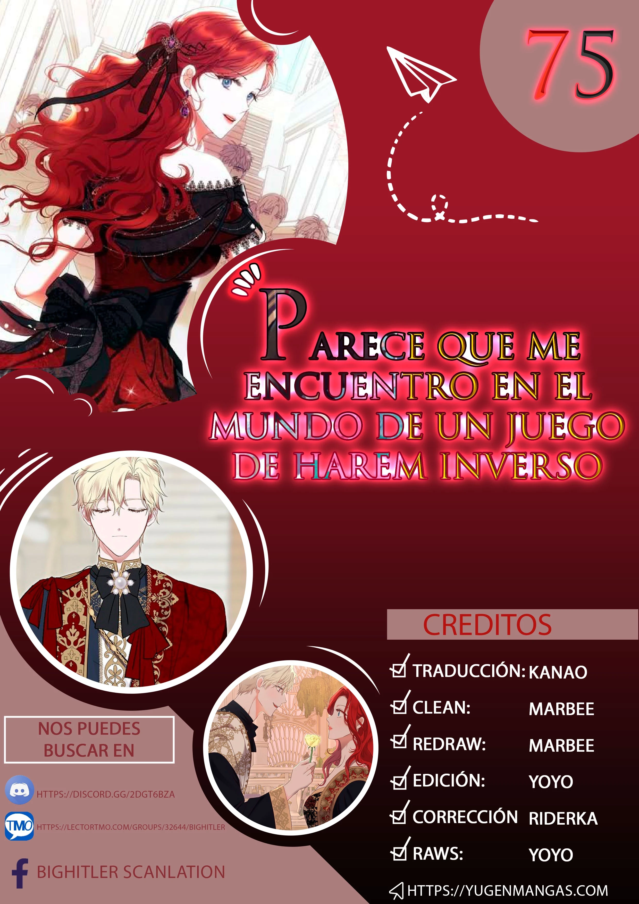 Parece que me encuentro en el mundo de un juego de harem inverso Capítulo 75 - Page 1