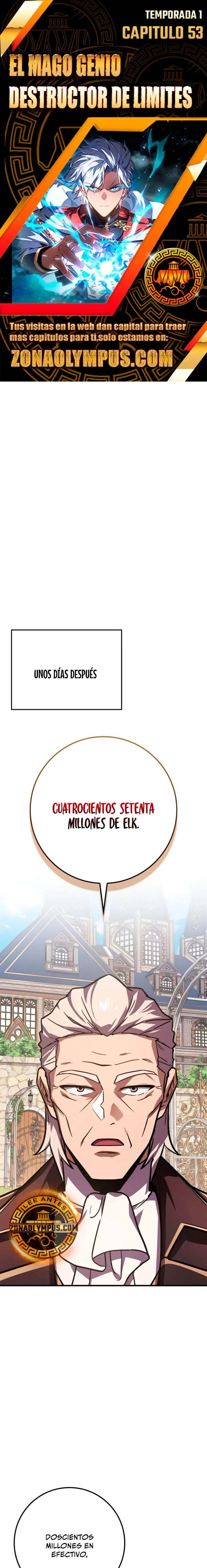 El Mago Genio Destructor de Límites Capítulo 53 - Page 1