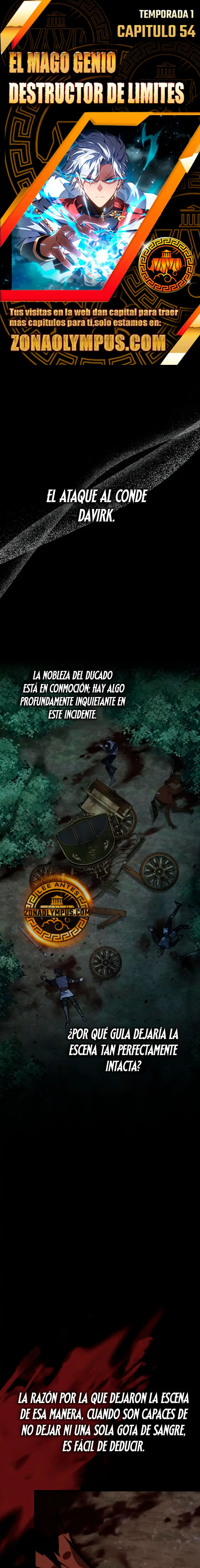 El Mago Genio Destructor de Límites Capítulo 54 - Page 1