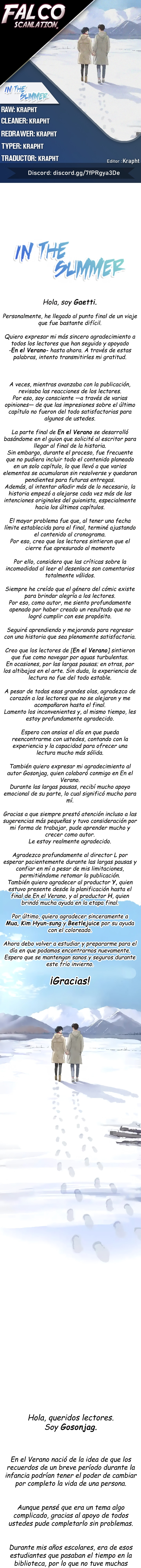 En El Verano Capítulo 87 - Page 1