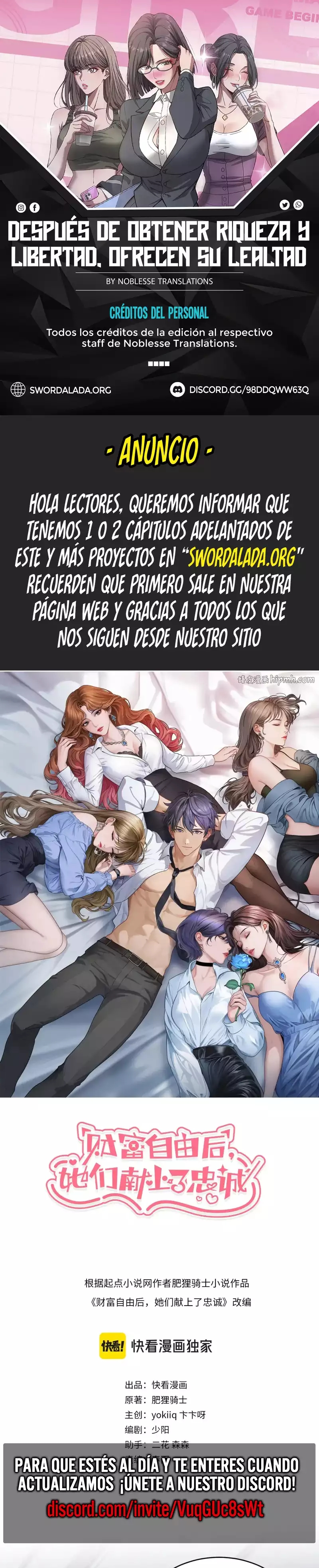 Me ofrecieron su lealtad despues de que obtuviera mucho dinero Capítulo 90 - Page 1