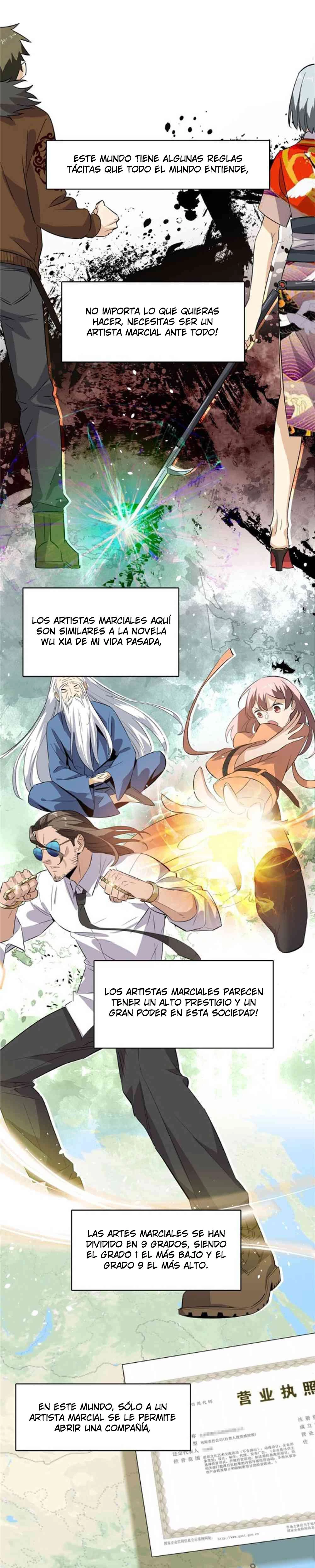 Artes Marciales Globales Capítulo 1 - Page 11