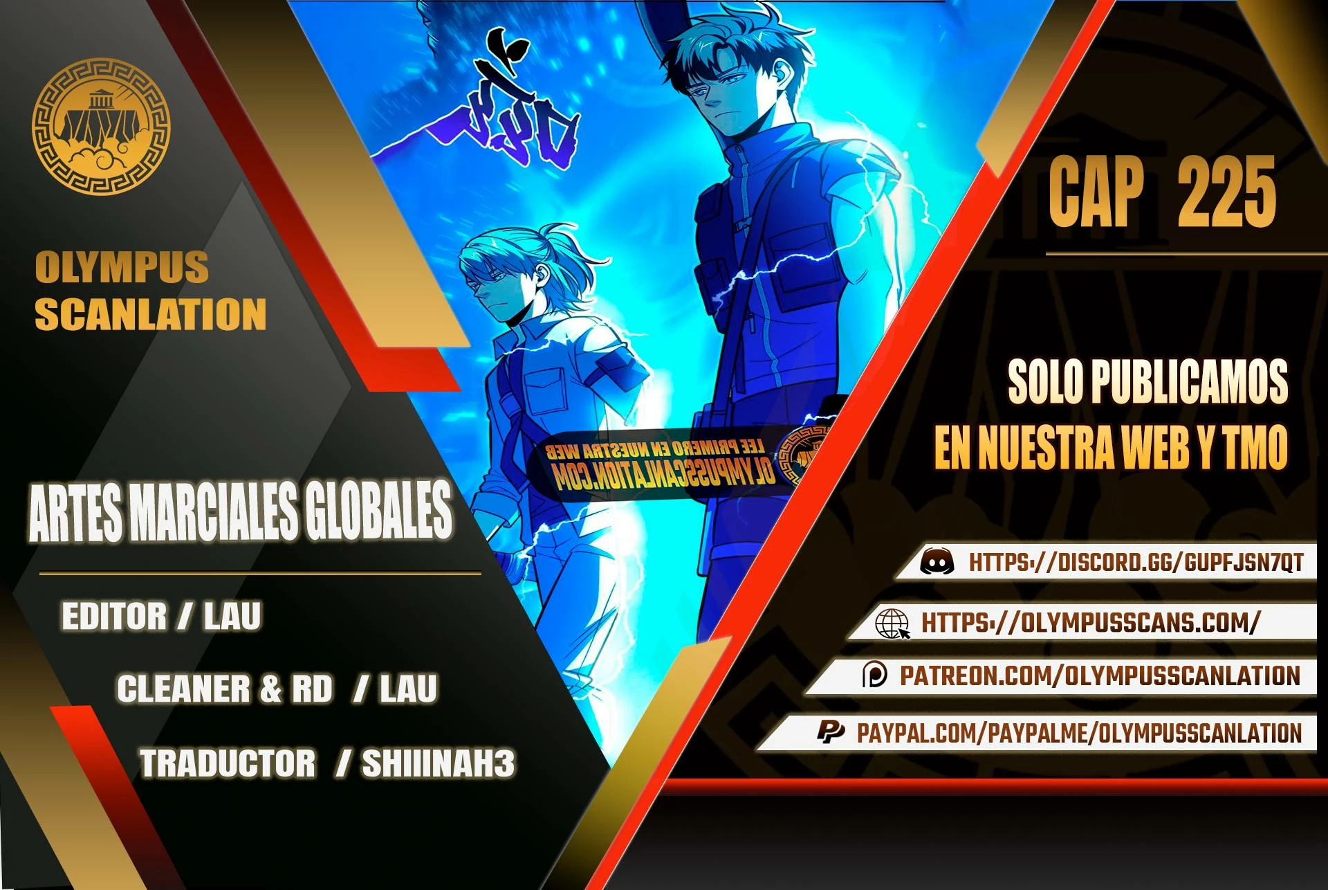Artes Marciales Globales Capítulo 225 - Page 1