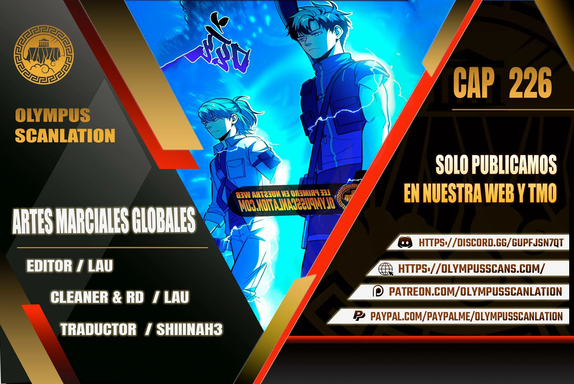 Artes Marciales Globales Capítulo 226 - Page 1
