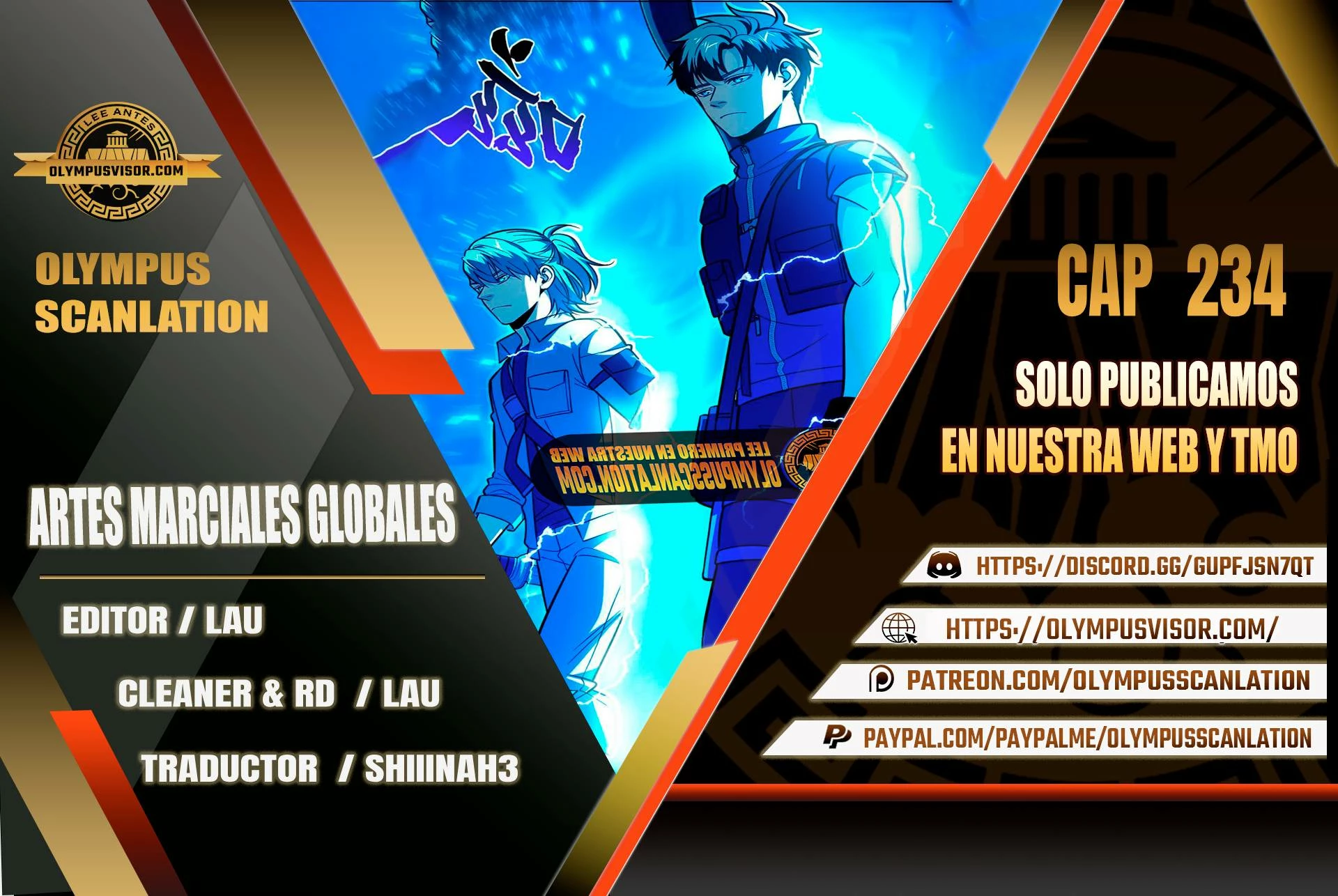 Artes Marciales Globales Capítulo 234 - Page 1