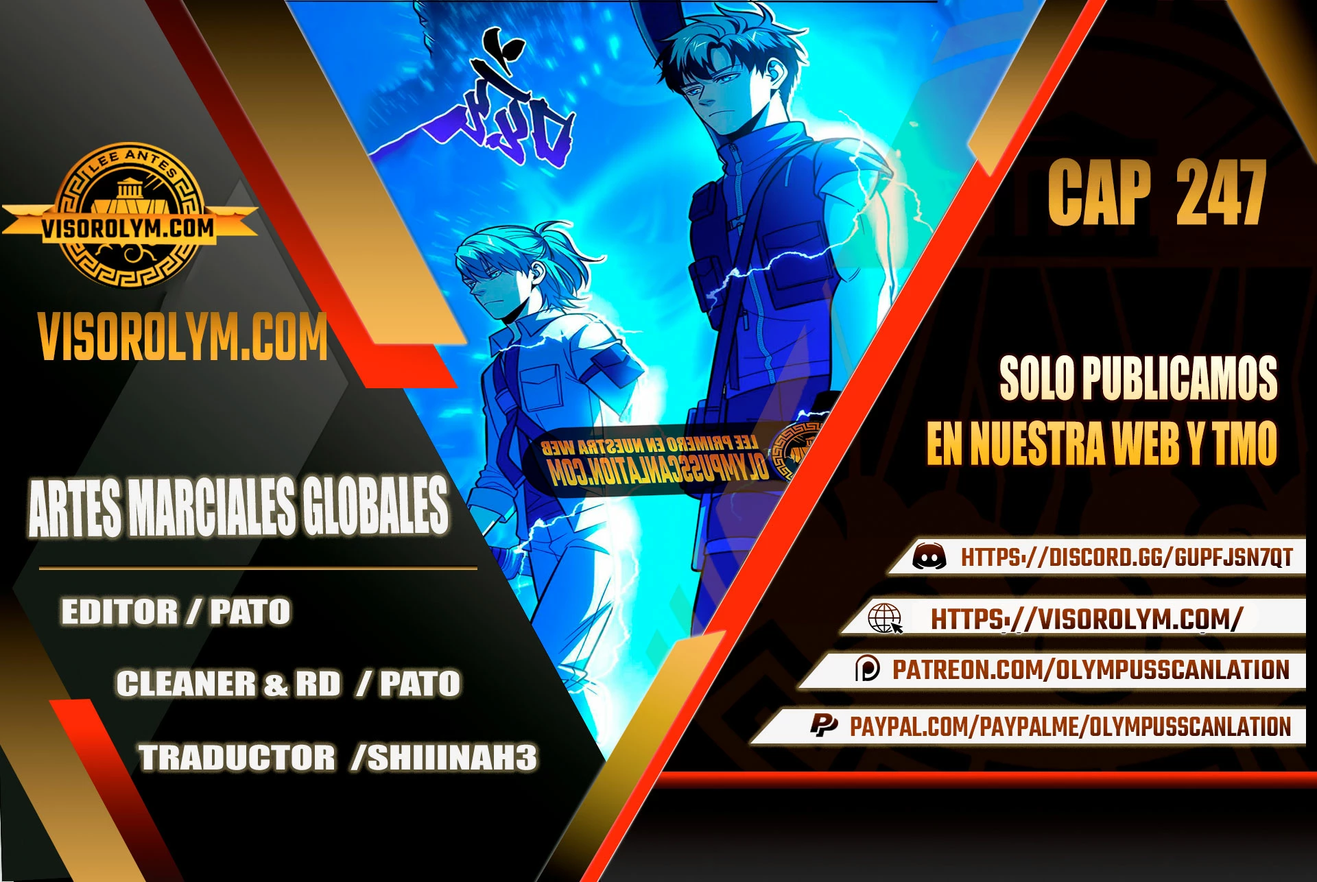 Artes Marciales Globales Capítulo 247 - Page 1