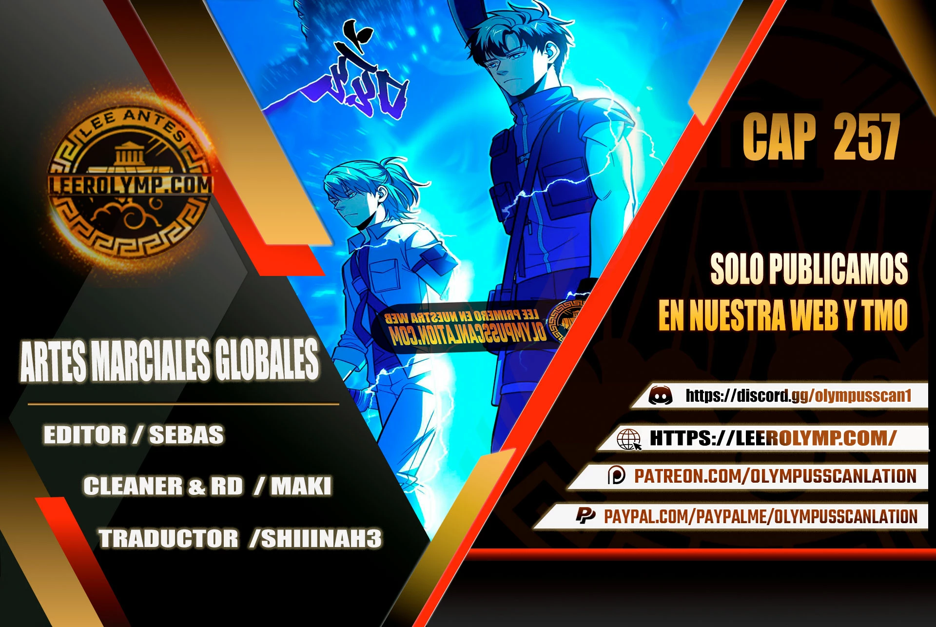 Artes Marciales Globales Capítulo 257 - Page 1