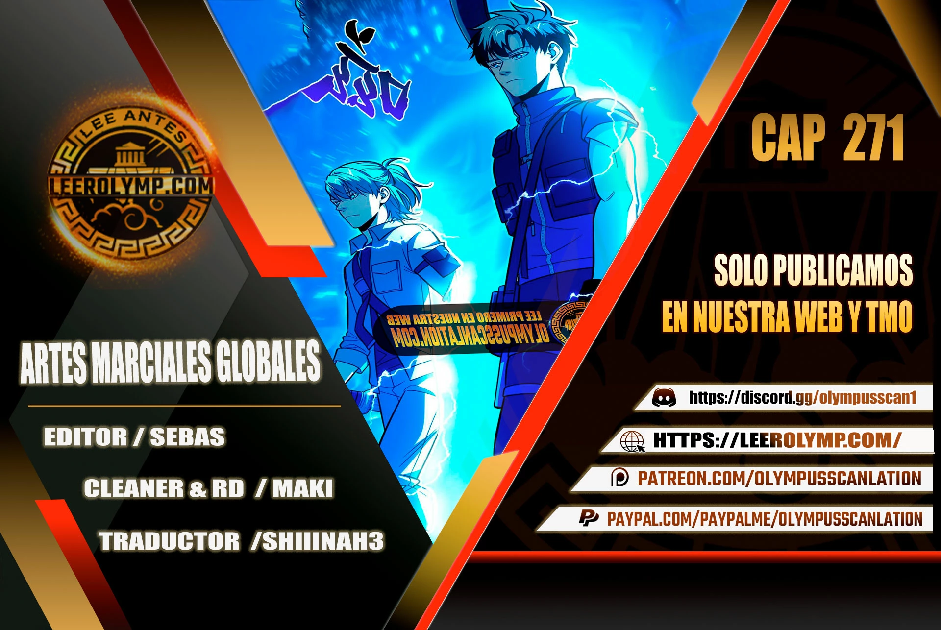 Artes Marciales Globales Capítulo 271 - Page 1