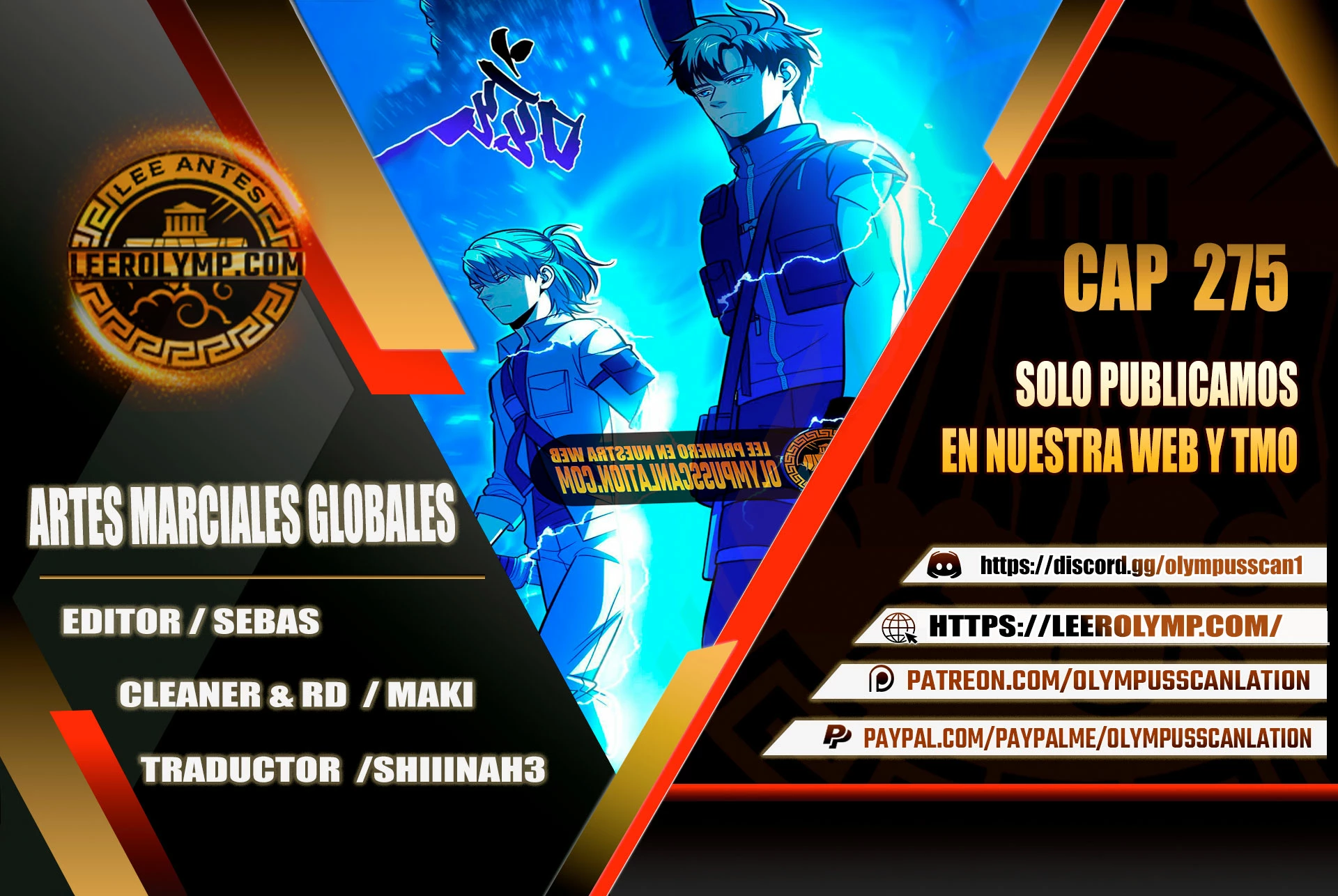 Artes Marciales Globales Capítulo 275 - Page 1