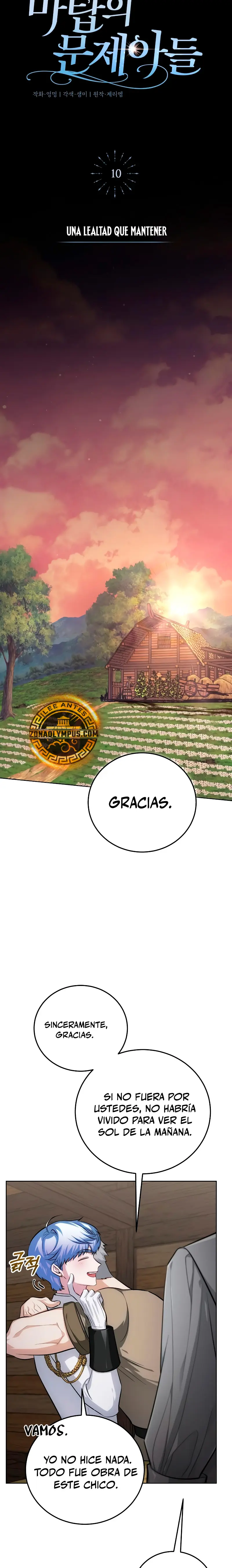 El chico problemático de la torre mágica Capítulo 10 - Page 8