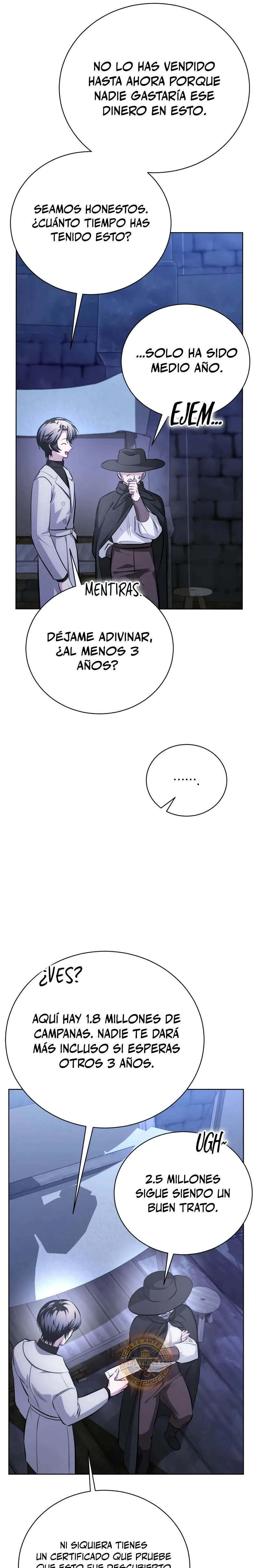 El chico problemático de la torre mágica Capítulo 35 - Page 23
