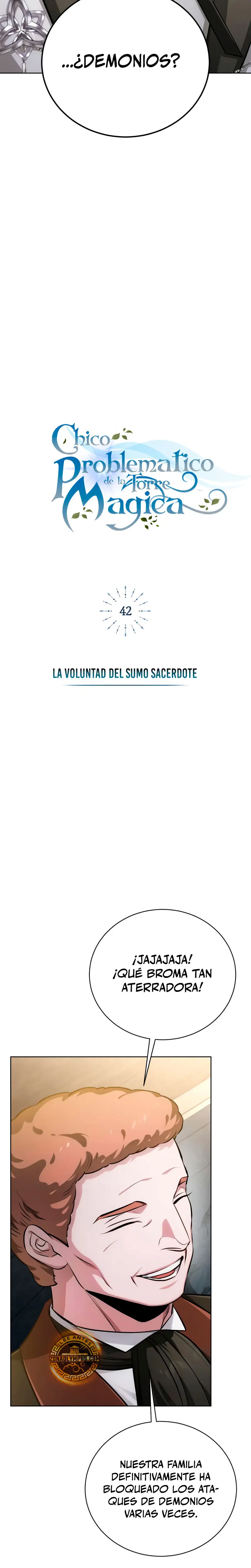 El chico problemático de la torre mágica Capítulo 42 - Page 10