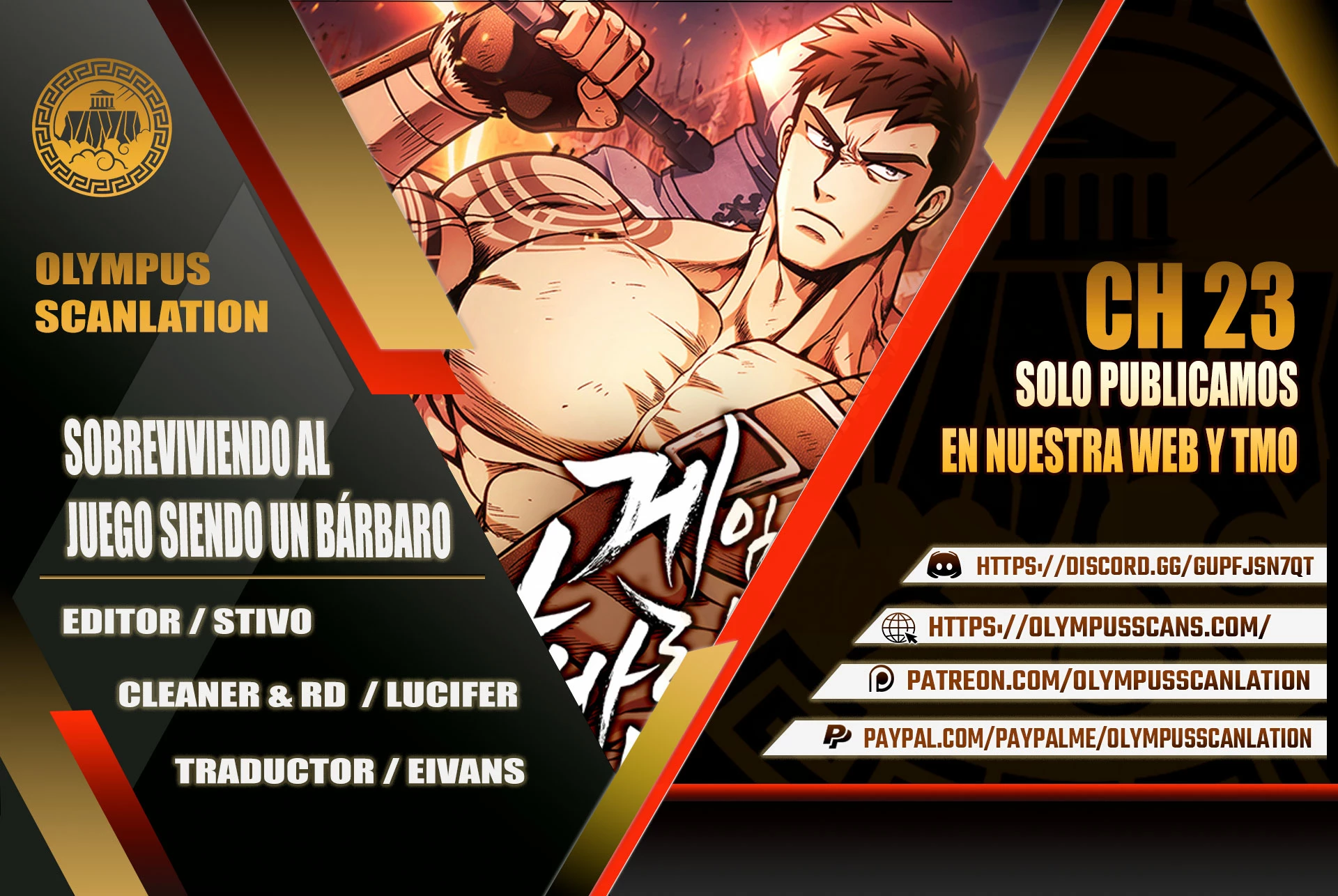Sobreviviendo al Juego Siendo un Barbaro (Bjorn el bárbaro) Capítulo 23 - Page 1