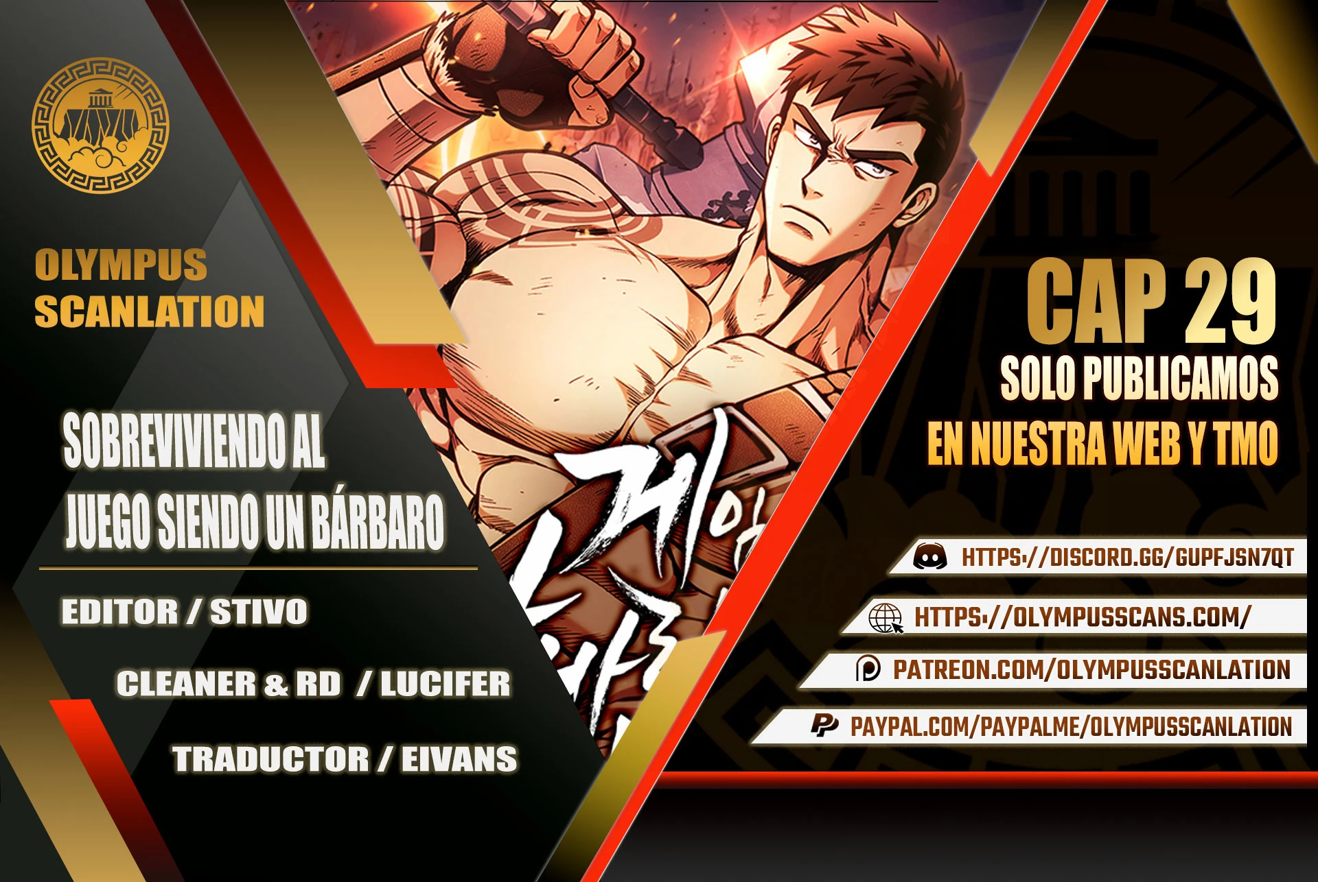 Sobreviviendo al Juego Siendo un Barbaro (Bjorn el bárbaro) Capítulo 29 - Page 1