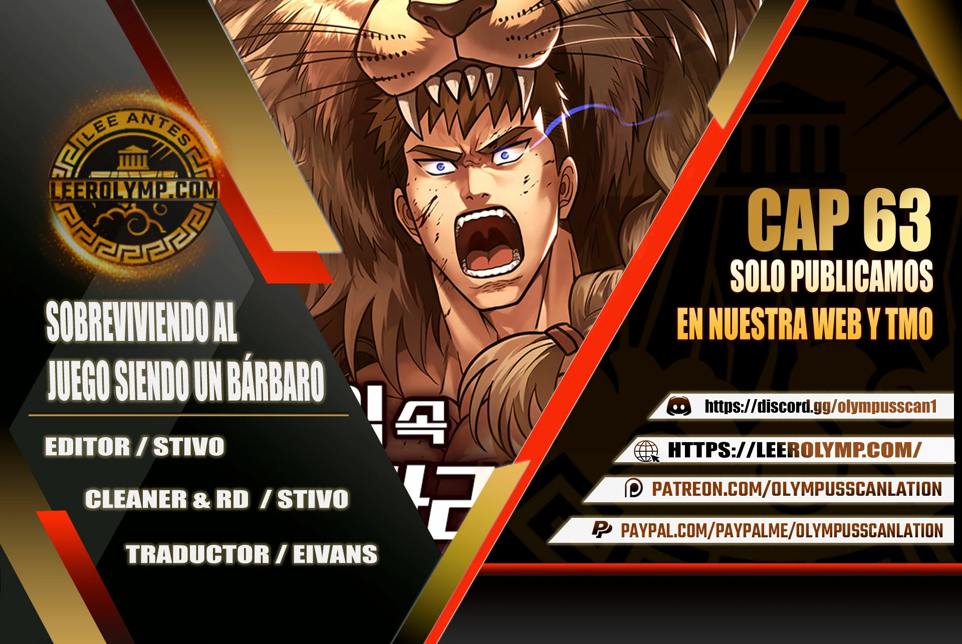 Sobreviviendo al Juego Siendo un Barbaro (Bjorn el bárbaro) Capítulo 63 - Page 1