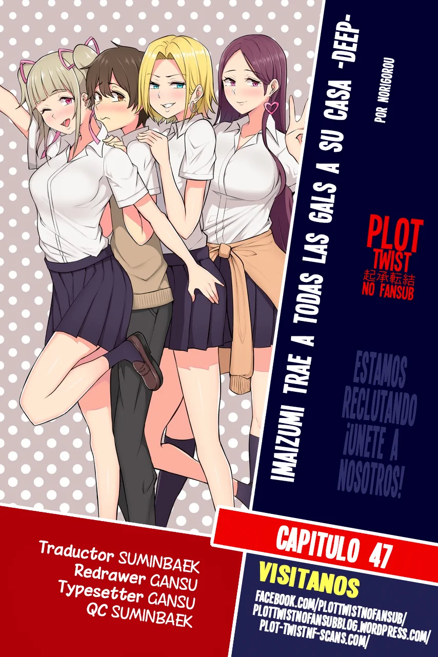 Imaizumi trae a todas las gals a su casa ~Deep – español Capítulo 47 - Page 1