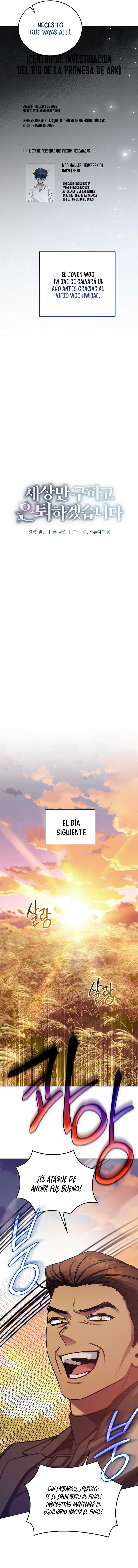 Salvaré El Mundo y Me Jubilaré Capítulo 7 - Page 6