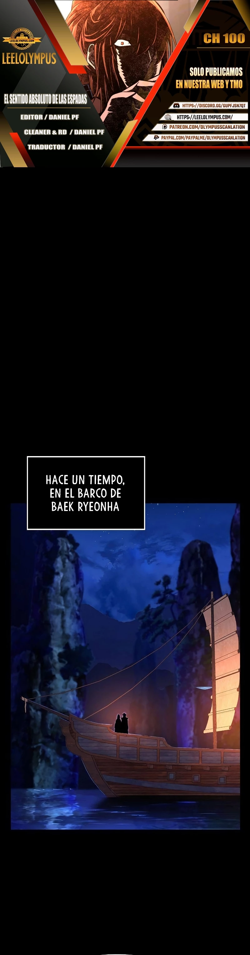 El Sentido Absoluto de las Espadas Capítulo 100 - Page 1