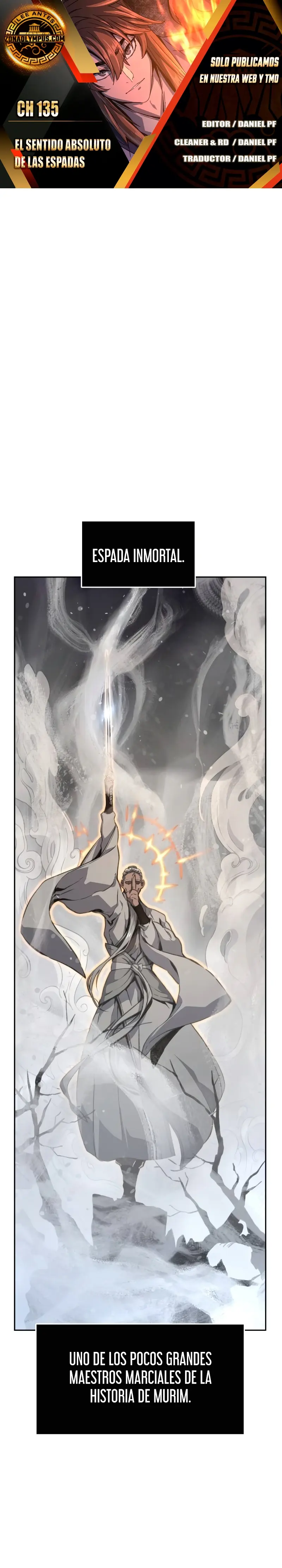 El Sentido Absoluto de las Espadas Capítulo 135 - Page 1