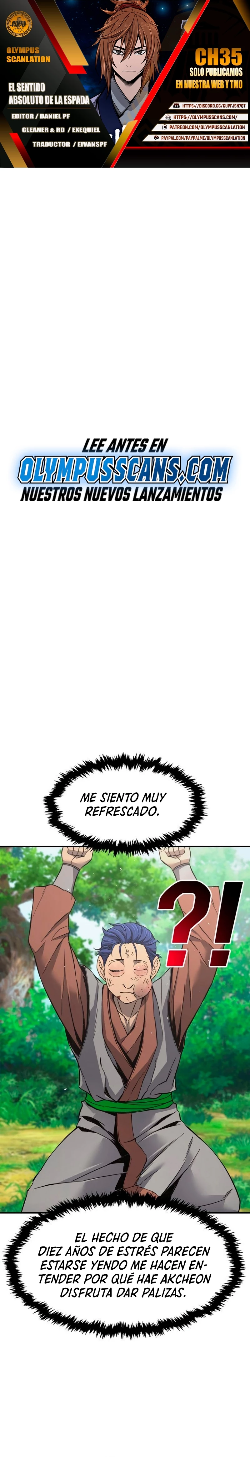 El Sentido Absoluto de las Espadas Capítulo 35 - Page 1