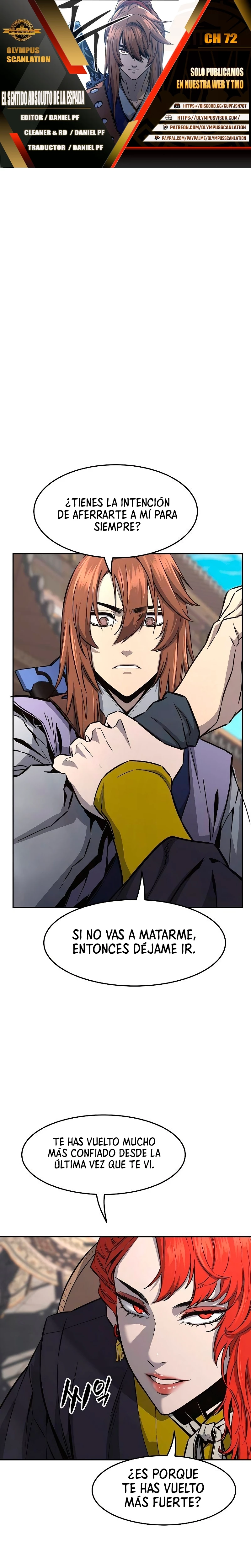 El Sentido Absoluto de las Espadas Capítulo 72 - Page 1