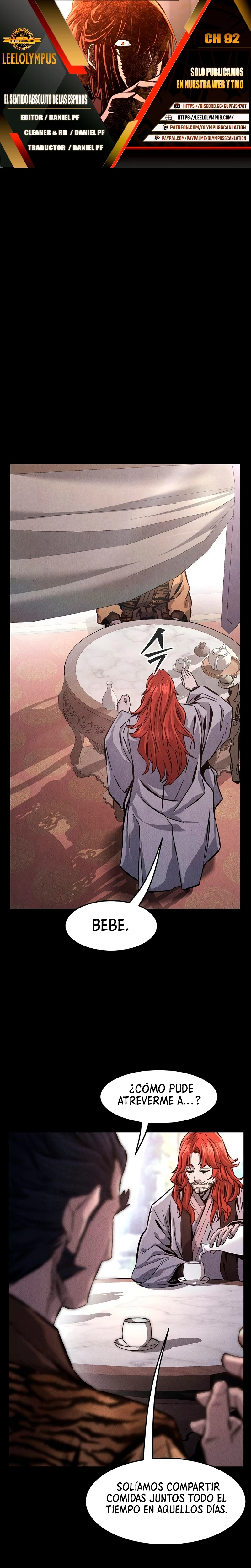 El Sentido Absoluto de las Espadas Capítulo 92 - Page 1