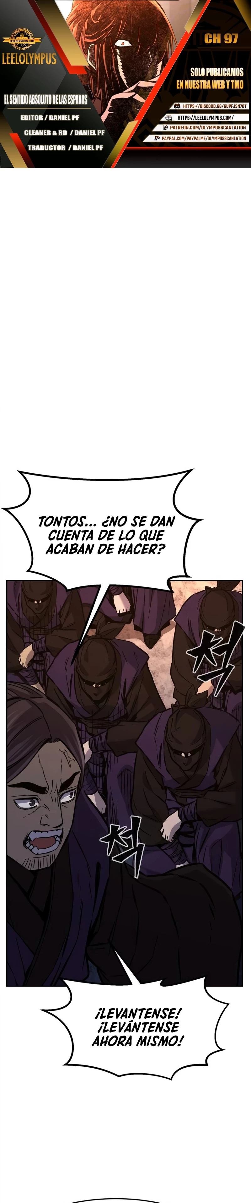 El Sentido Absoluto de las Espadas Capítulo 97 - Page 1