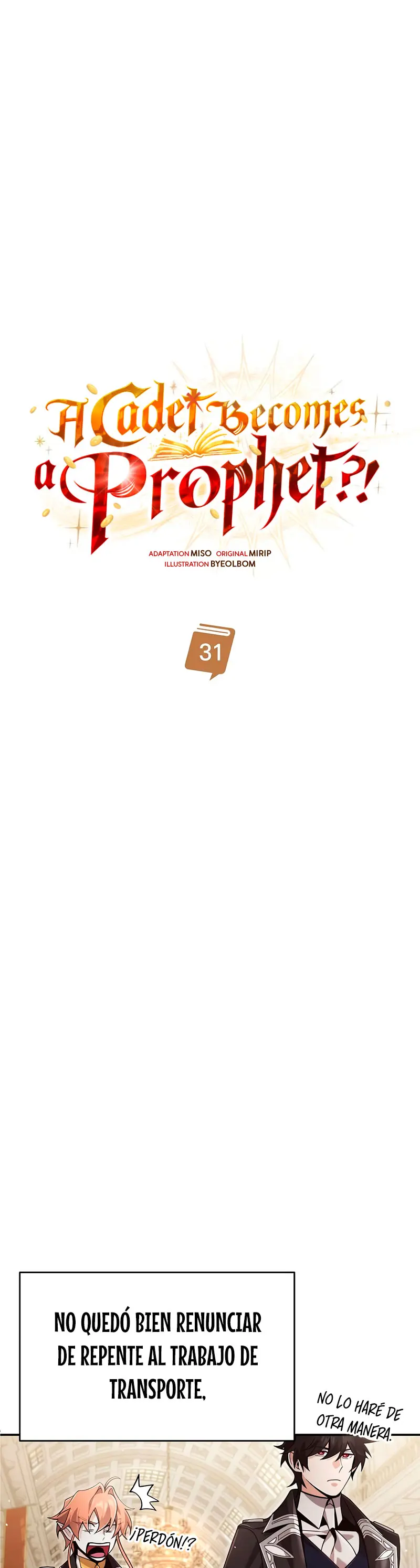¿¡Un codicioso convertido en profeta!? Capítulo 31 - Page 21