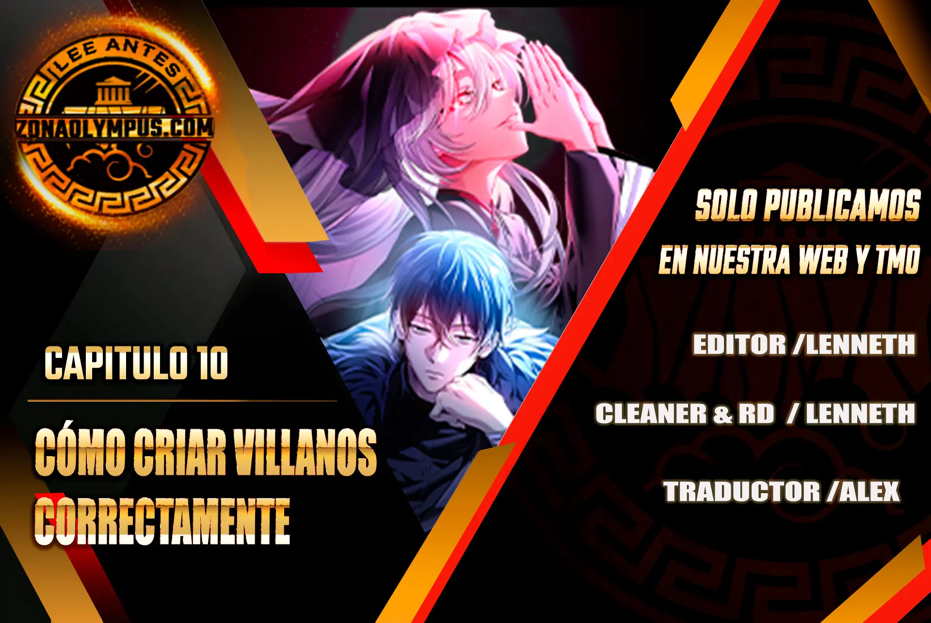 Cómo criar villanos correctamente Capítulo 10 - Page 1