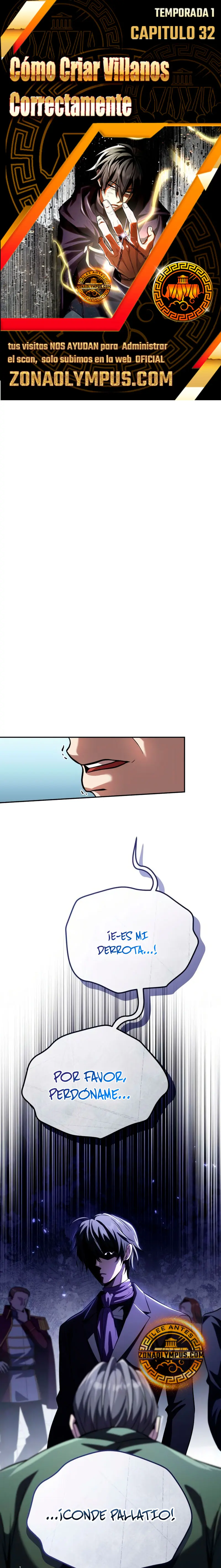 Cómo criar villanos correctamente Capítulo 32 - Page 1