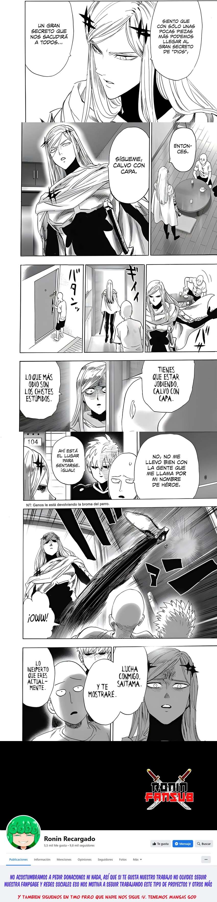 One Punch-Man Capítulo 236 - Page 3