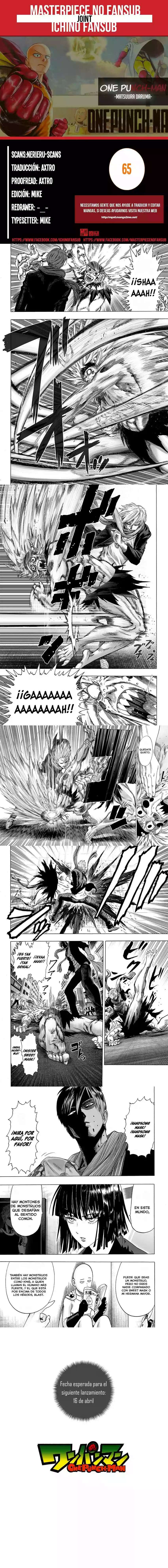 One Punch-Man Capítulo 65 - Page 2