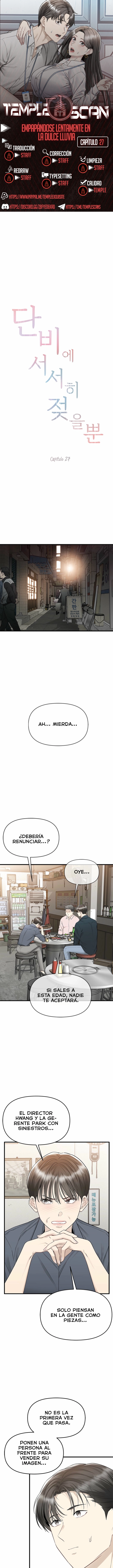 Empapandose Lentamente En La Dulce Lluvia Capítulo 27 - Page 1