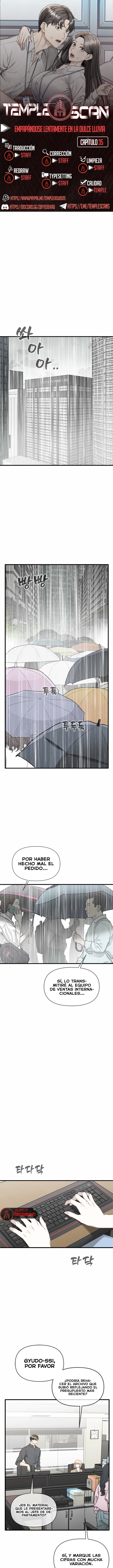 Empapandose Lentamente En La Dulce Lluvia Capítulo 35 - Page 1