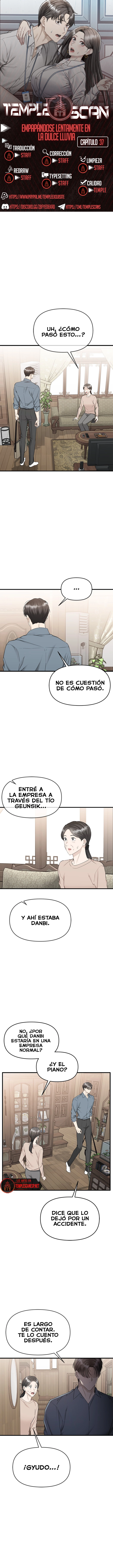 Empapandose Lentamente En La Dulce Lluvia Capítulo 37 - Page 1