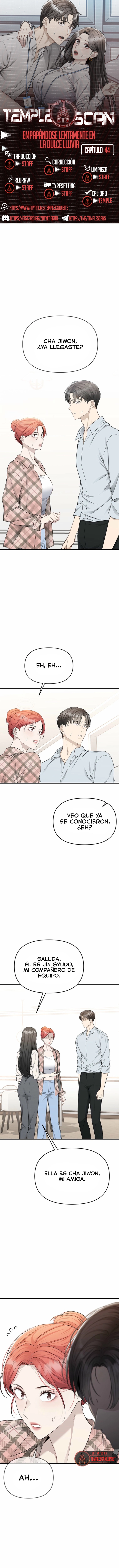 Empapandose Lentamente En La Dulce Lluvia Capítulo 44 - Page 1