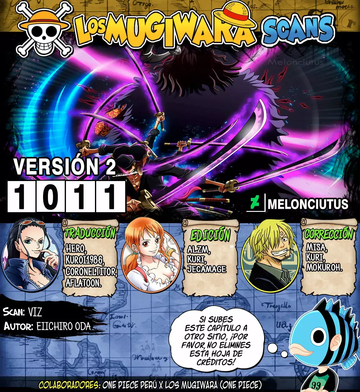 One Piece Capítulo 1011.5 - Page 1