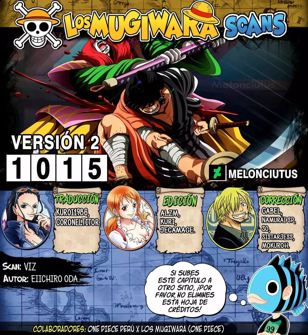 One Piece Capítulo 1015.5 - Page 1