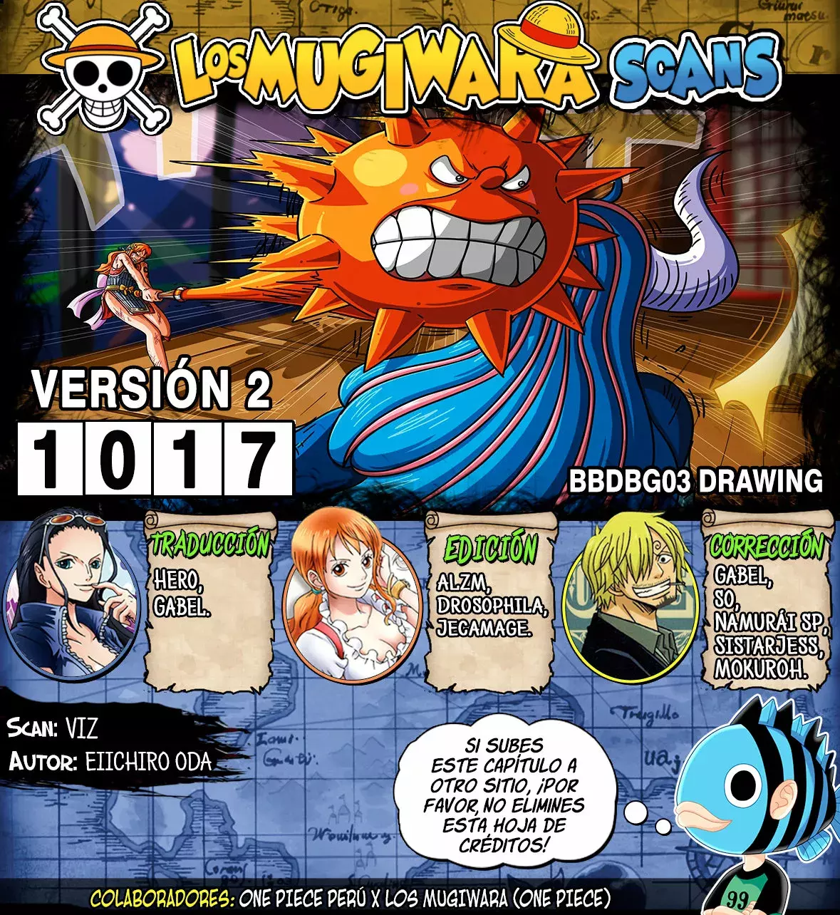 One Piece Capítulo 1017.5 - Page 1
