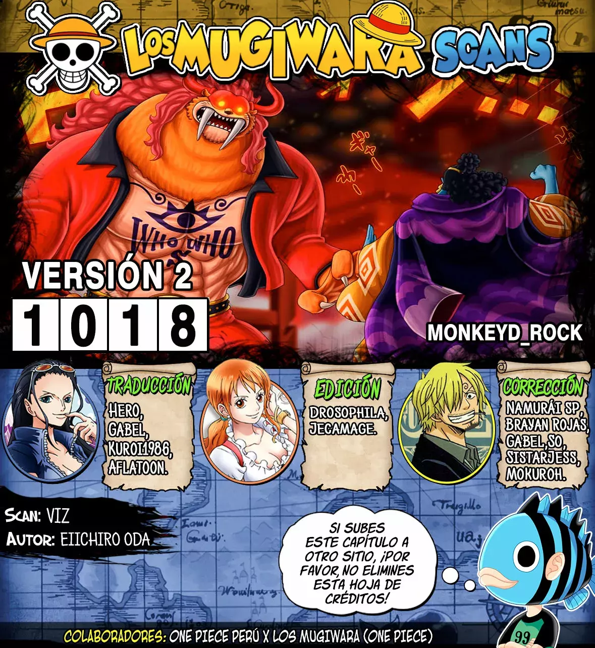 One Piece Capítulo 1018.5 - Page 1