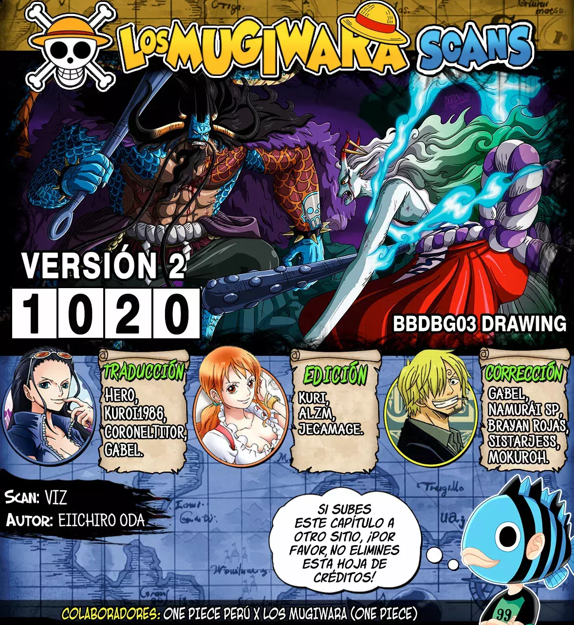 One Piece Capítulo 1020.5 - Page 1