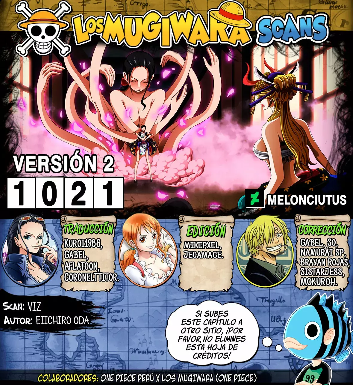 One Piece Capítulo 1021.5 - Page 1