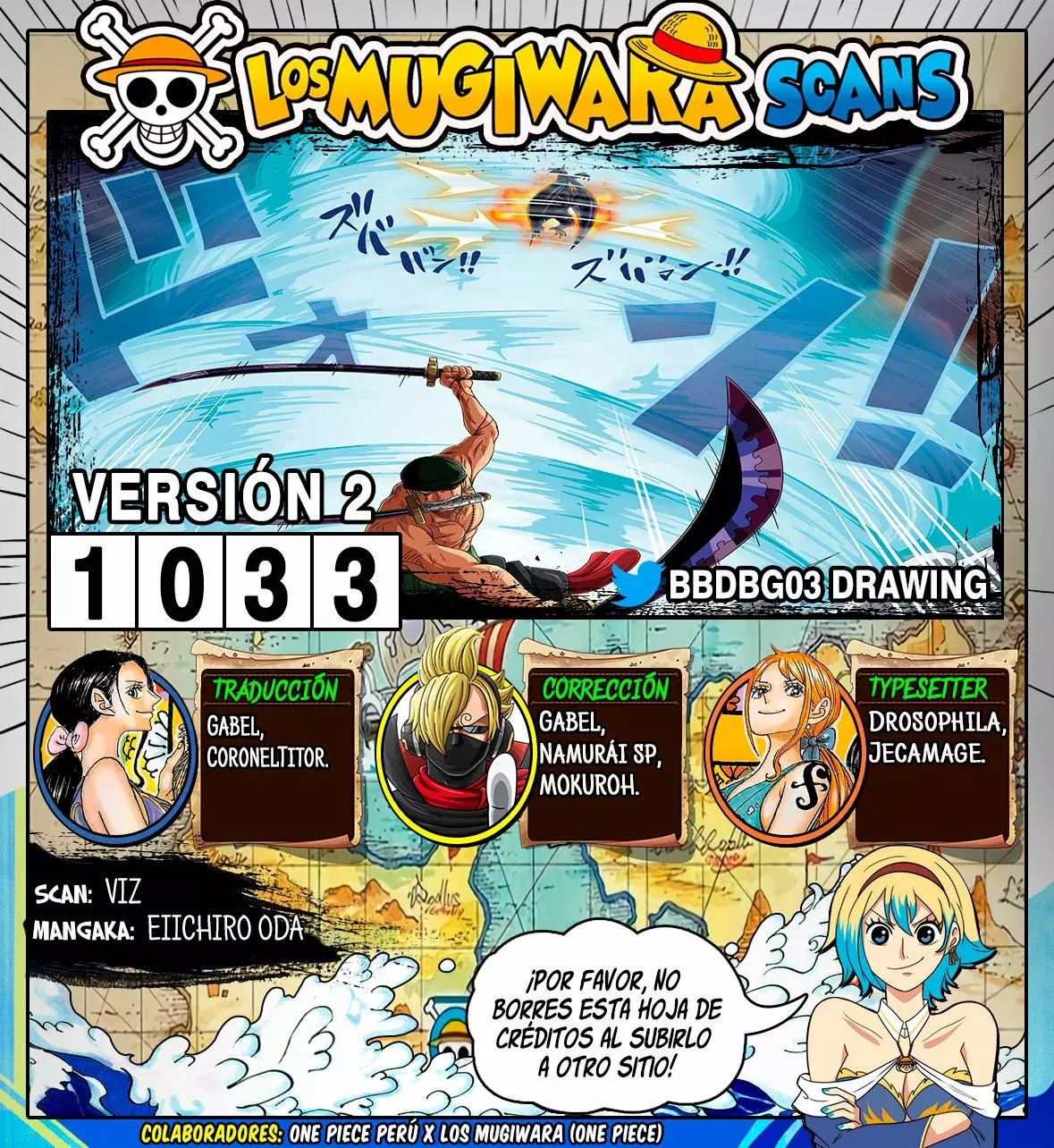 One Piece Capítulo 1033.5 - Page 1