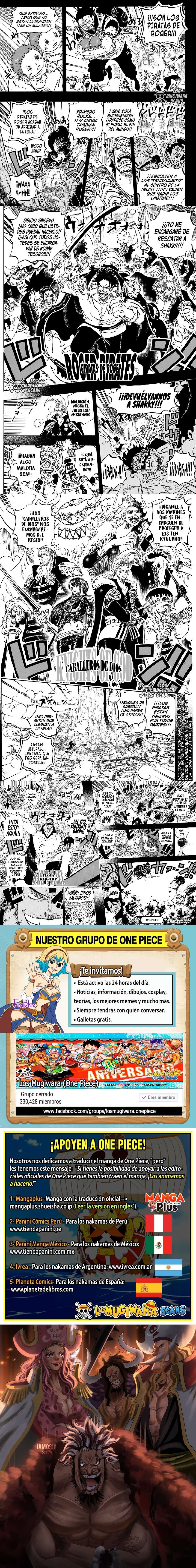 One Piece Capítulo 1160 - Page 3