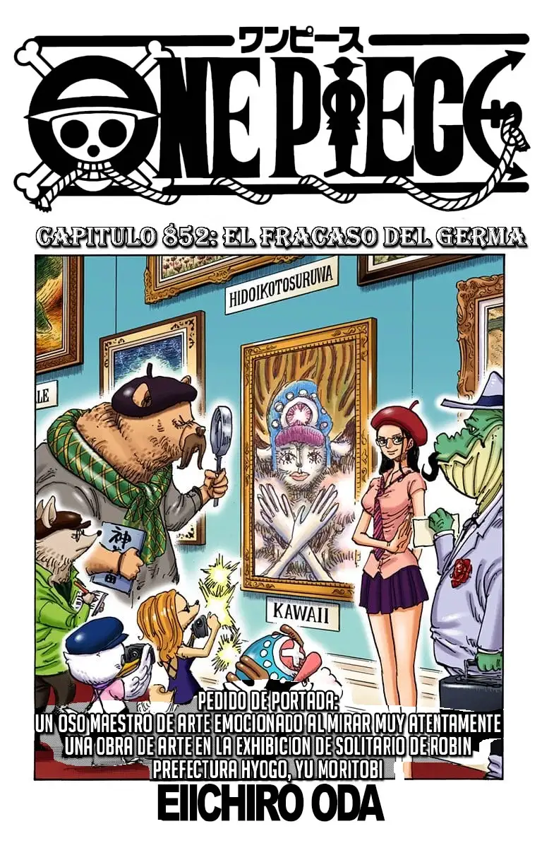 One Piece Capítulo 852 - Page 1