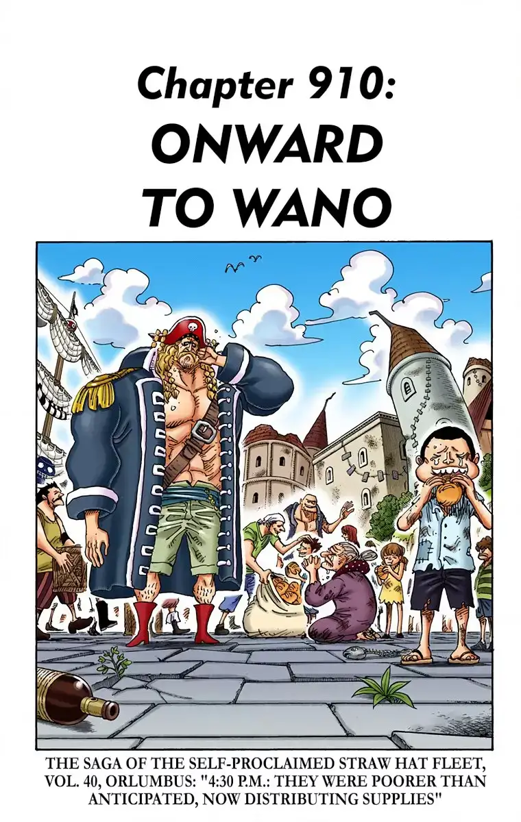 One Piece Capítulo 910 - Page 1