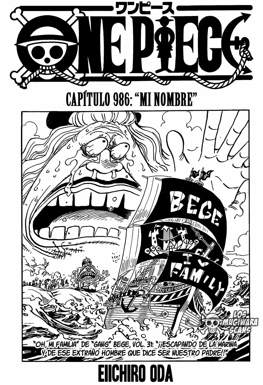 One Piece Capítulo 986.5 - Page 2