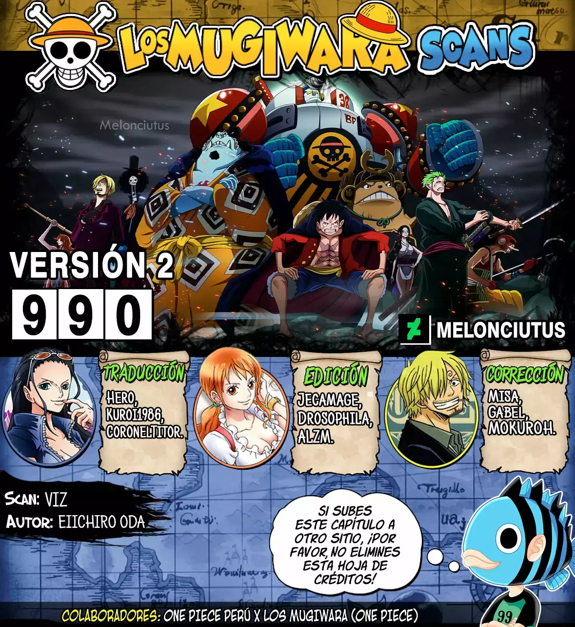 One Piece Capítulo 990.5 - Page 1