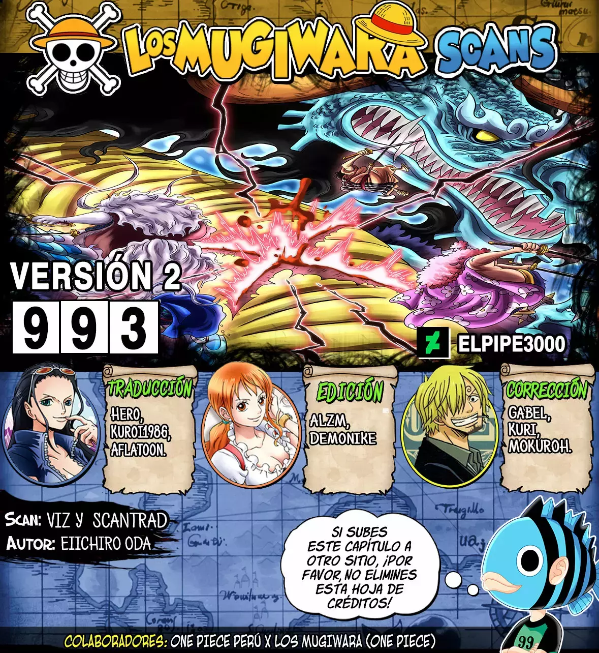 One Piece Capítulo 993.5 - Page 1