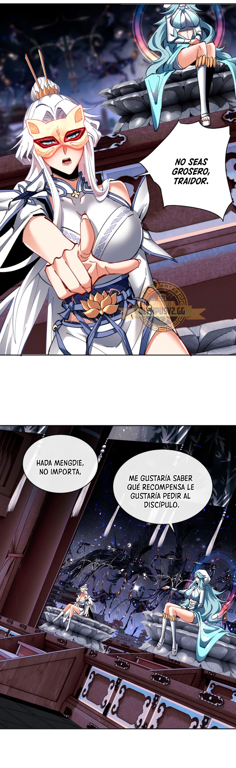 Maestra, este Discípulo Villano no puede ser el Hijo Sagrado Capítulo 12 - Page 3